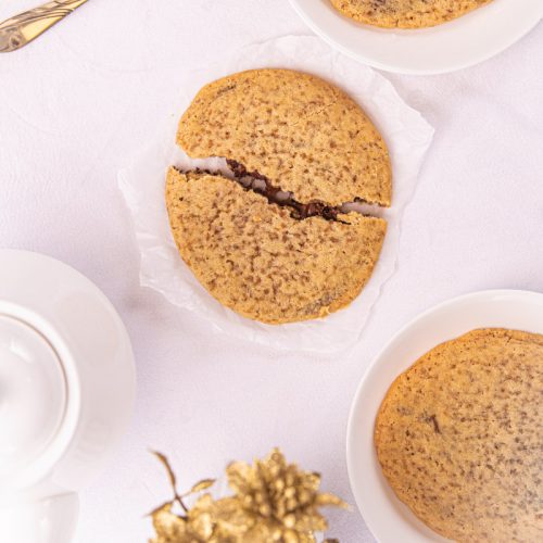 Nutella Stuffed Cookie